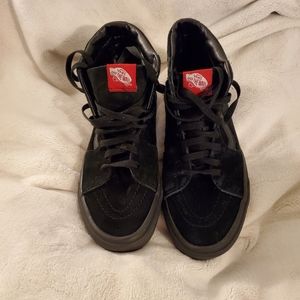 Black High top vans